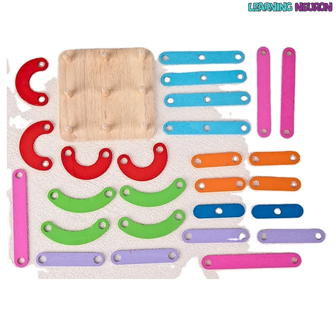 Montessori Nail Board