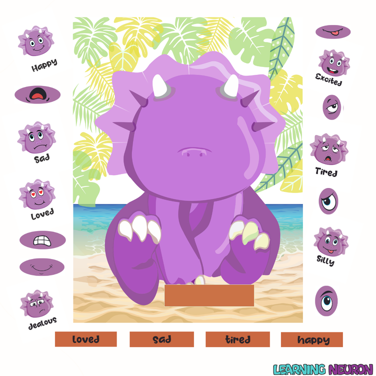 Emotion Dragon (A fun way to learn Emotions)